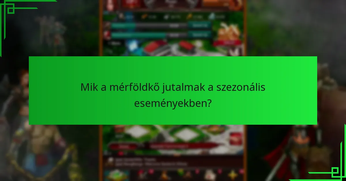 Meddig tartanak a szezonális események?